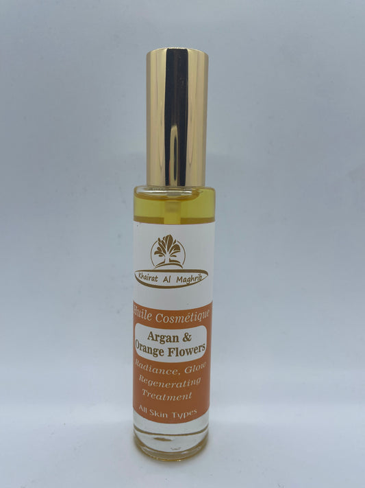 Huile Cosmétique Argan & Fleur d'Oranger